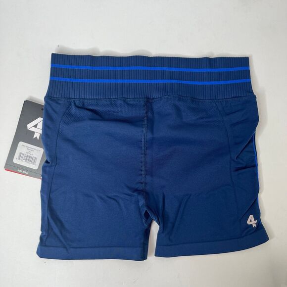 NWT Women’s Fourlaps Aero Seamless Active Shorts 3”-Midnight Size XL #397 - Picture 2 of 11